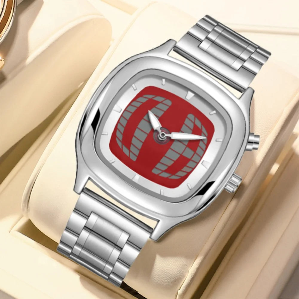 Men's Y2K Dual Display Waterproof Watch - Quartz