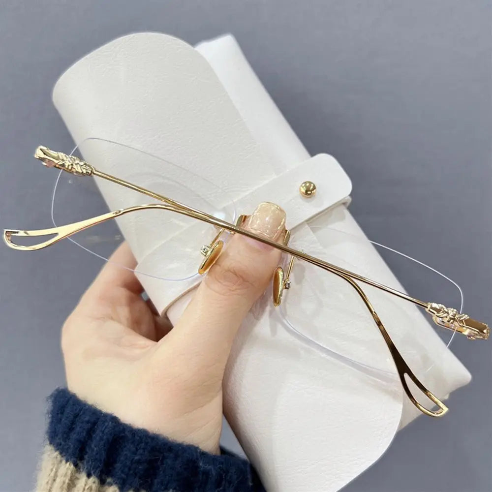 Unisex Oversized Blue Light Blocking Glasses - Lightweight