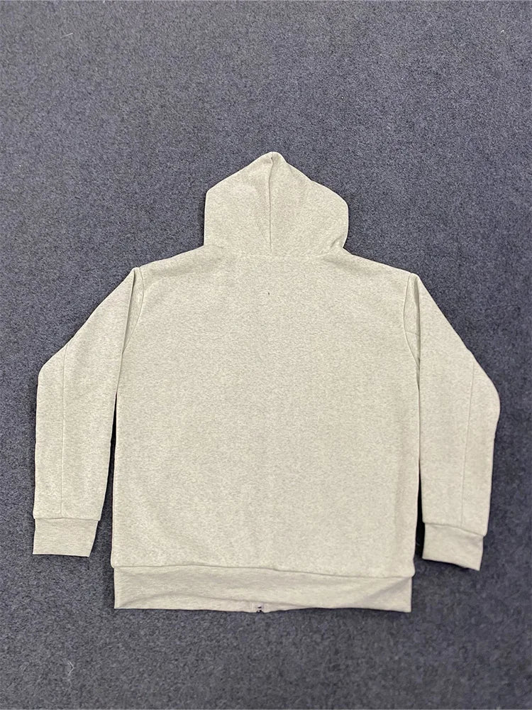 Women's Plaid Reversible Zip Hoodie - Warm Loose Fit