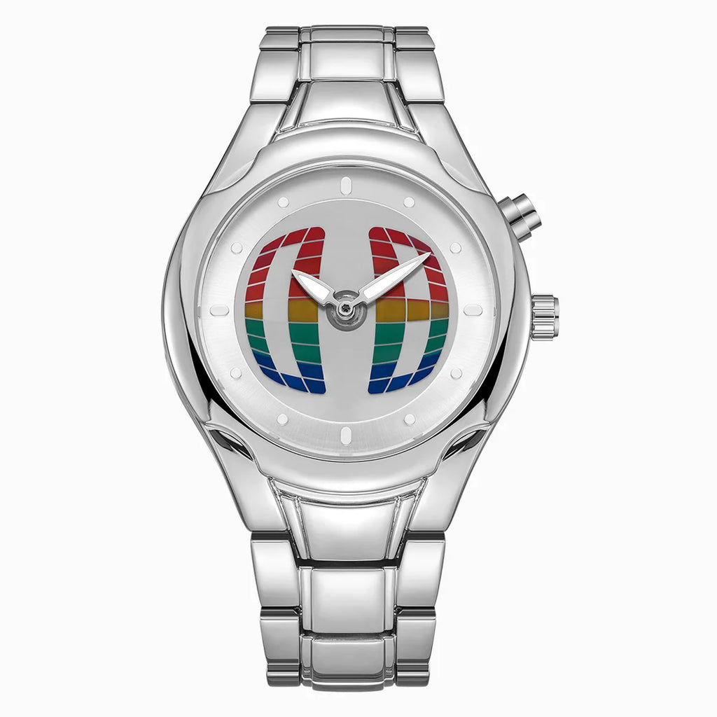 Men's Y2K Dual Display Waterproof Watch - Quartz