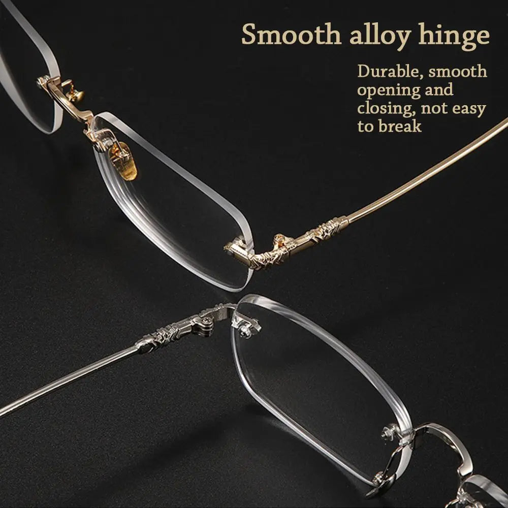 Unisex Oversized Blue Light Blocking Glasses - Lightweight