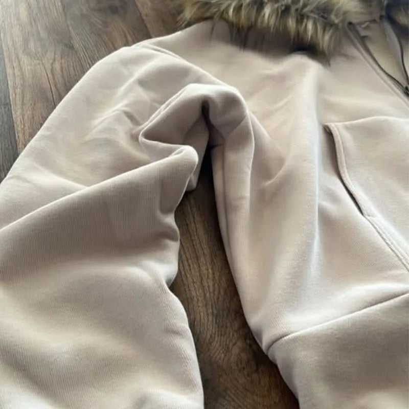 Harajuku Letter Print Oversized Hoodie