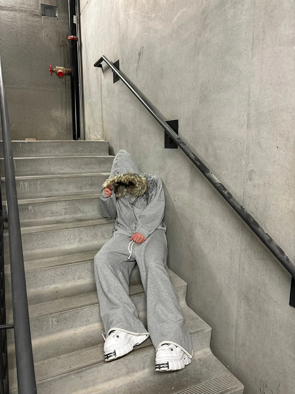 Harajuku Letter Print Oversized Hoodie