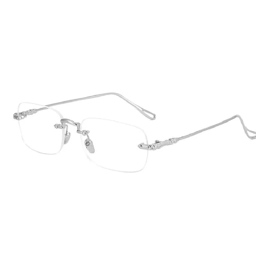 Unisex Oversized Blue Light Blocking Glasses - Lightweight