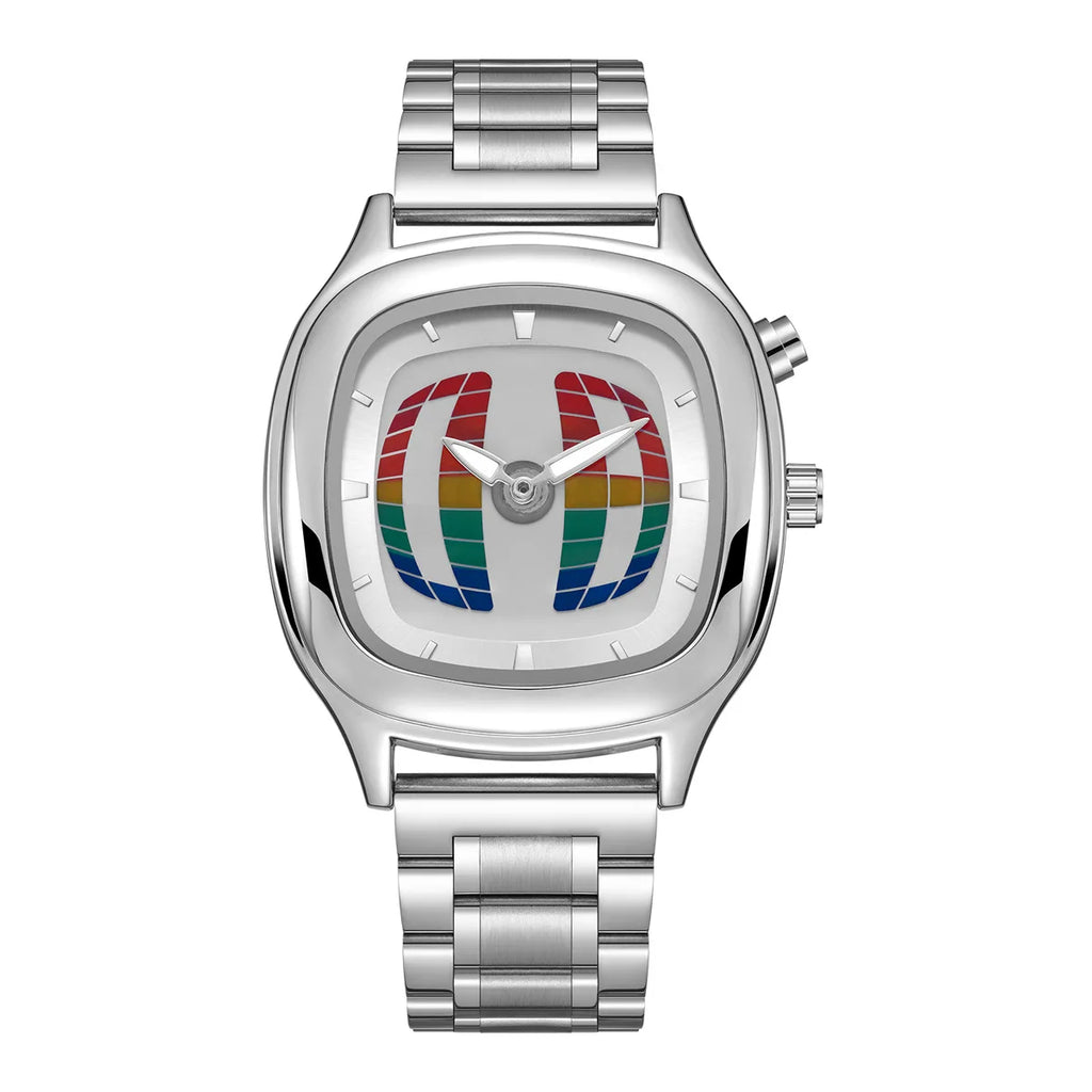 Men's Y2K Dual Display Waterproof Watch - Quartz