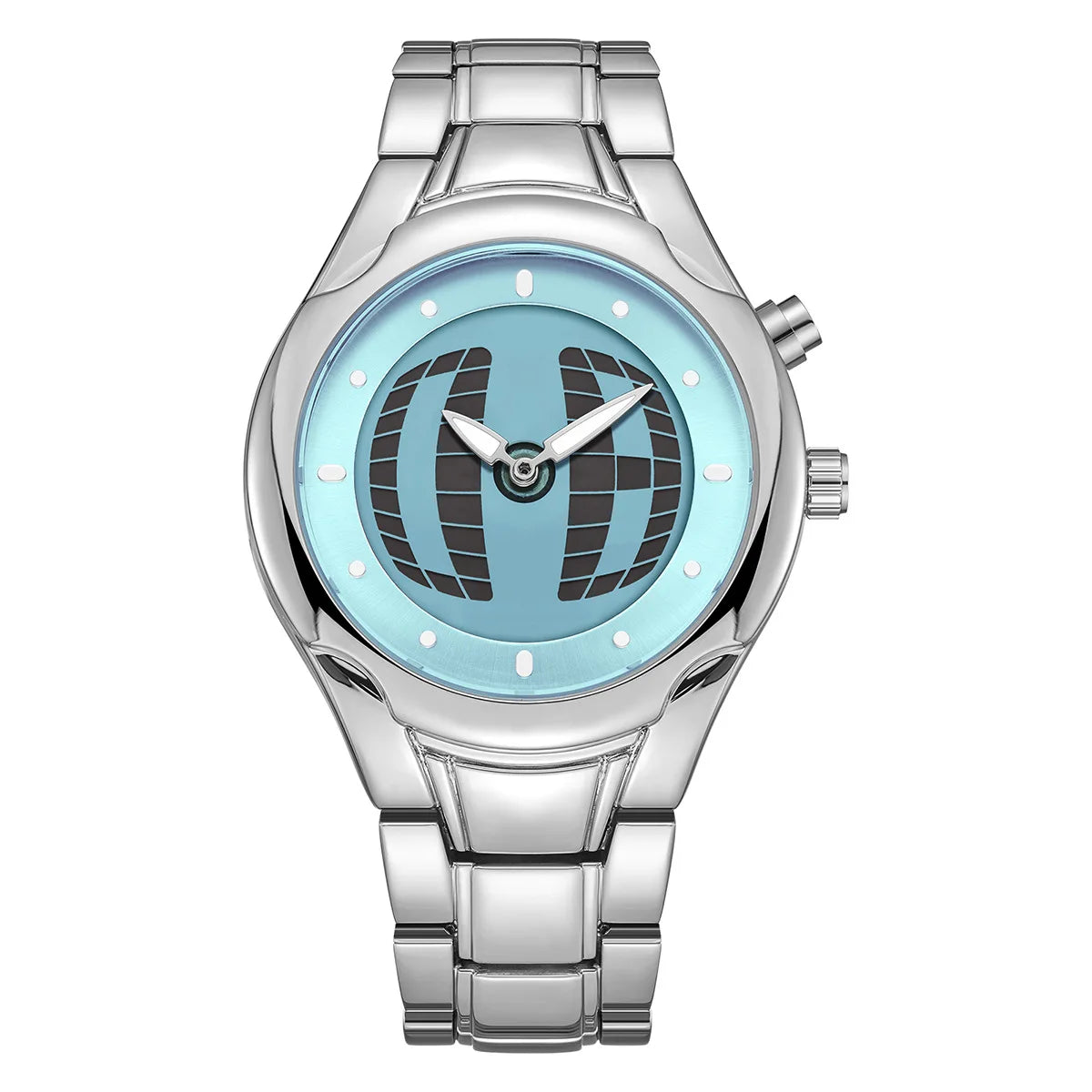 Men's Y2K Dual Display Waterproof Watch - Quartz