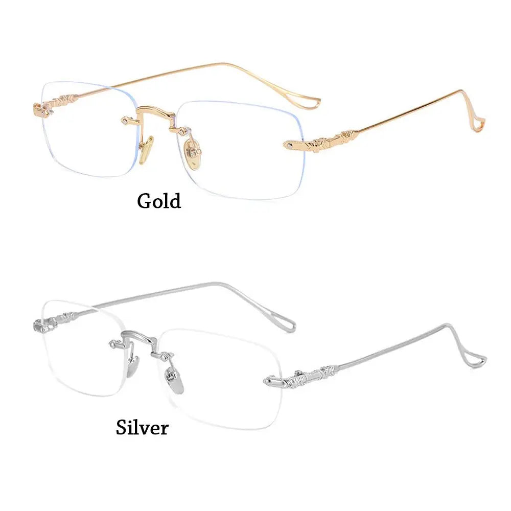 Unisex Oversized Blue Light Blocking Glasses - Lightweight