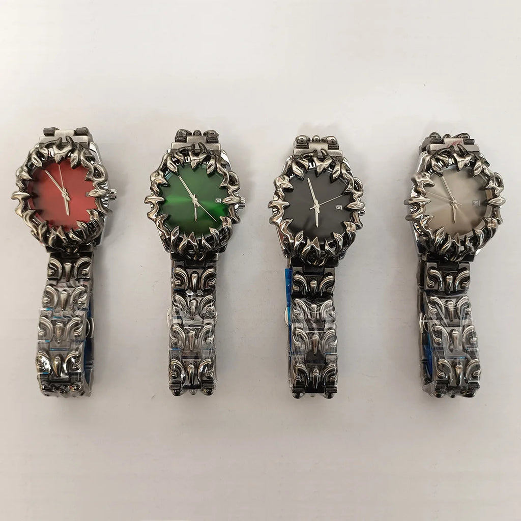 Men's Y2K Classic Quartz Watch with Calendar